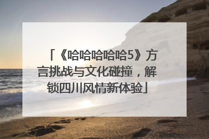《哈哈哈哈哈5》方言挑战与文化碰撞，解锁四川风情新体验
