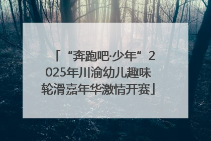 “奔跑吧·少年”2025年川渝幼儿趣味轮滑嘉年华激情开赛