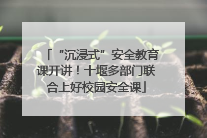 “沉浸式”安全教育课开讲！十堰多部门联合上好校园安全课