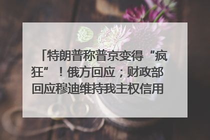 特朗普称普京变得“疯狂”！俄方回应；财政部回应穆迪维持我主权信用评级；小米辟谣“定制芯片”；不听人类指挥，OpenAI模型拒关闭丨每经早参
