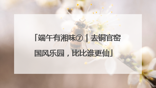 端午有湘味⑦｜去铜官窑国风乐园，比比谁更仙