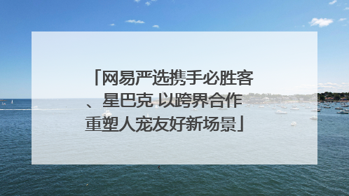 网易严选携手必胜客、星巴克 以跨界合作重塑人宠友好新场景