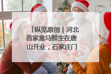 纵览原创｜河北首家盒马鲜生在唐山开业，石家庄门店预计8月开业