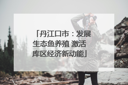 丹江口市：发展生态鱼养殖 激活库区经济新动能
