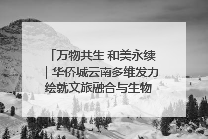 万物共生 和美永续｜华侨城云南多维发力 绘就文旅融合与生物多样性保护新图景