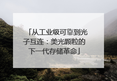 从工业级可靠到光子互连：美光颗粒的下一代存储革命