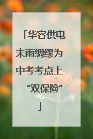 华容供电未雨绸缪为中考考点上“双保险”