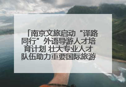 南京文旅启动“译路同行”外语导游人才培育计划 壮大专业人才队伍助力重要国际旅游目的地建设