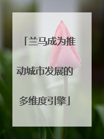 兰马成为推动城市发展的多维度引擎