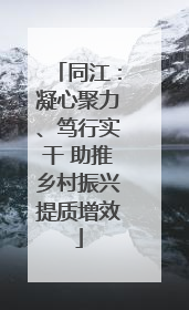 同江：凝心聚力、笃行实干 助推乡村振兴提质增效