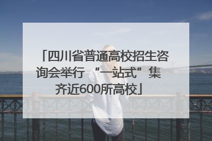 四川省普通高校招生咨询会举行 “一站式”集齐近600所高校