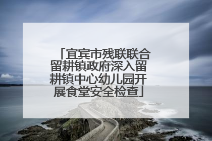 宜宾市残联联合留耕镇政府深入留耕镇中心幼儿园开展食堂安全检查
