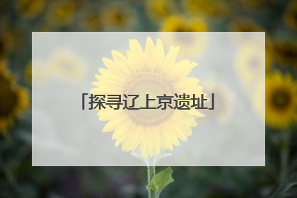 探寻辽上京遗址