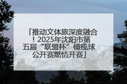 推动文体旅深度融合！2025年沈阳市第五届“联盟杯”橄榄球公开赛燃情开赛