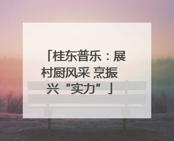 桂东普乐：展村厨风采 烹振兴“实力”