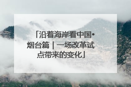 沿着海岸看中国•烟台篇｜一场改革试点带来的变化