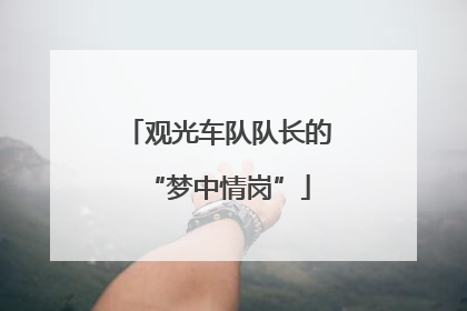 观光车队队长的“梦中情岗”