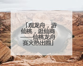观龙舟，游仙桃，逛仙商——仙桃龙舟赛火热出圈