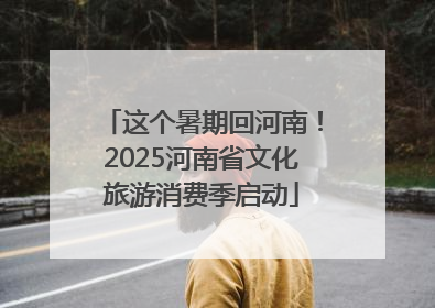 这个暑期回河南！2025河南省文化旅游消费季启动