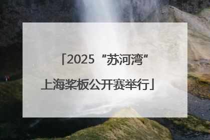 2025“苏河湾”上海桨板公开赛举行
