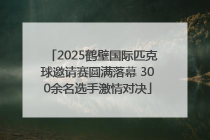 2025鹤壁国际匹克球邀请赛圆满落幕 300余名选手激情对决
