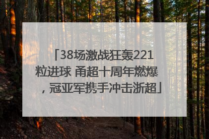 38场激战狂轰221粒进球 甬超十周年燃爆，冠亚军携手冲击浙超