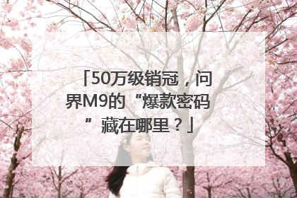 50万级销冠，问界M9的“爆款密码”藏在哪里？