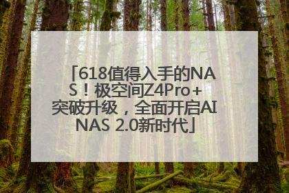 618值得入手的NAS！极空间Z4Pro+突破升级，全面开启AINAS 2.0新时代