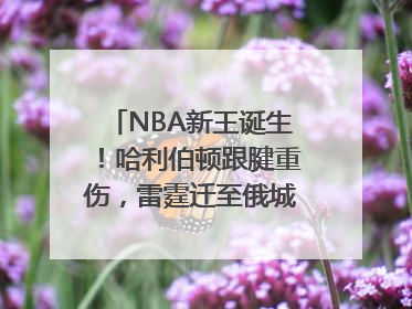 NBA新王诞生！哈利伯顿跟腱重伤，雷霆迁至俄城后首次夺冠